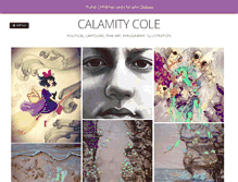 Tablet Screenshot of calamitycole.com